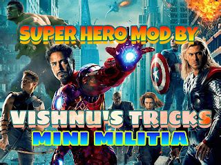 mini militia super hero mod by vishnu|Vishnus Tricks .